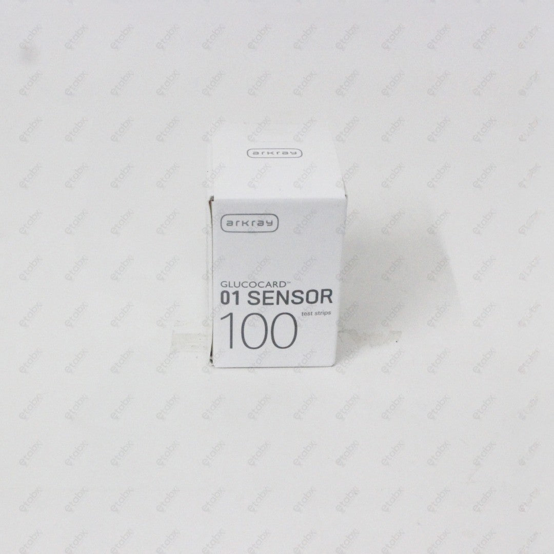 GlucoCard 01 Sensor 100's – Bulk Pack Test Strips for Blood Glucose Monitoring