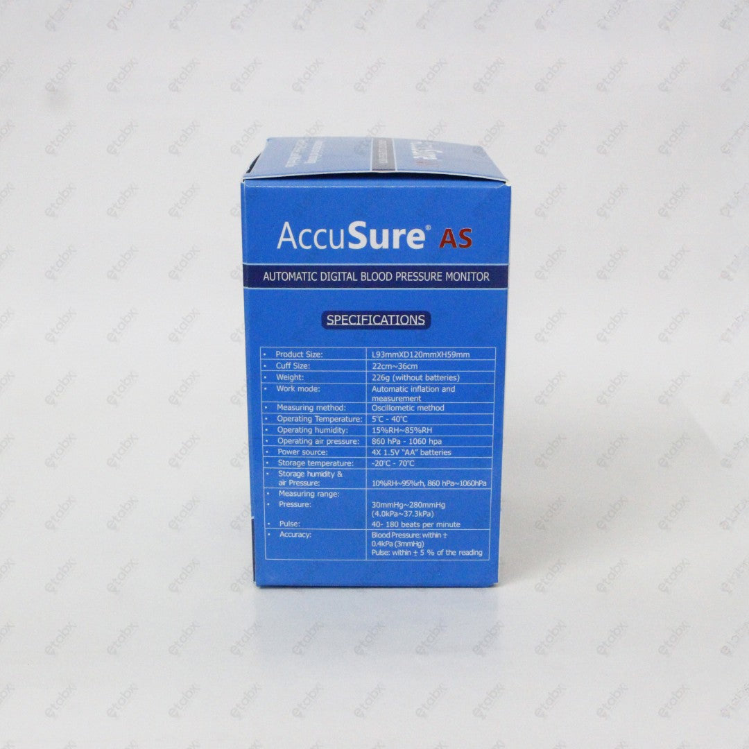 AccuSure AS BP Monitor 1's