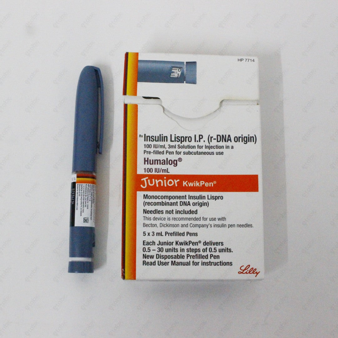 Humalog KwikPen Junior 100IU/ml – Pediatric Mealtime Insulin for Diabetes