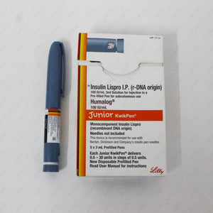Humalog KwikPen Junior 100IU/ml – Pediatric Mealtime Insulin for Diabetes
