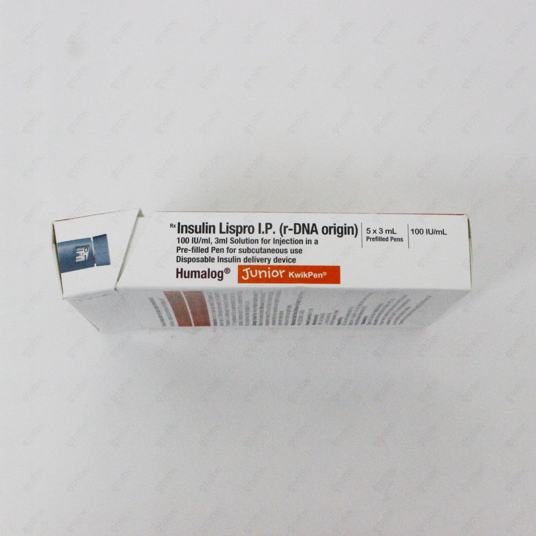 Humalog KwikPen Junior 100IU/ml – Pediatric Mealtime Insulin for Diabetes