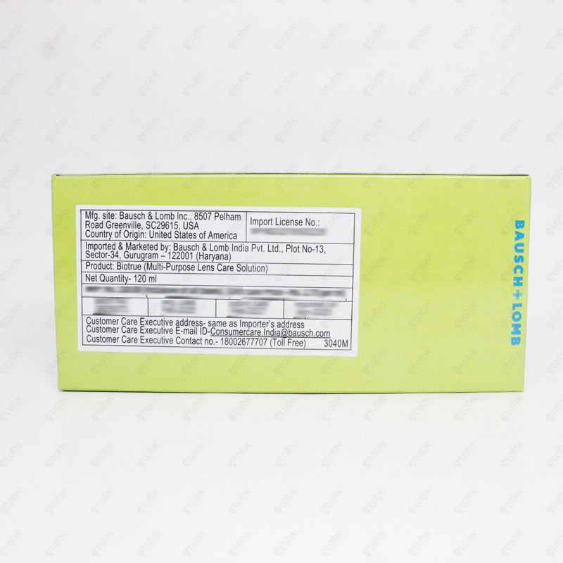 Bausch + Lomb Biotrue Solution 120ml