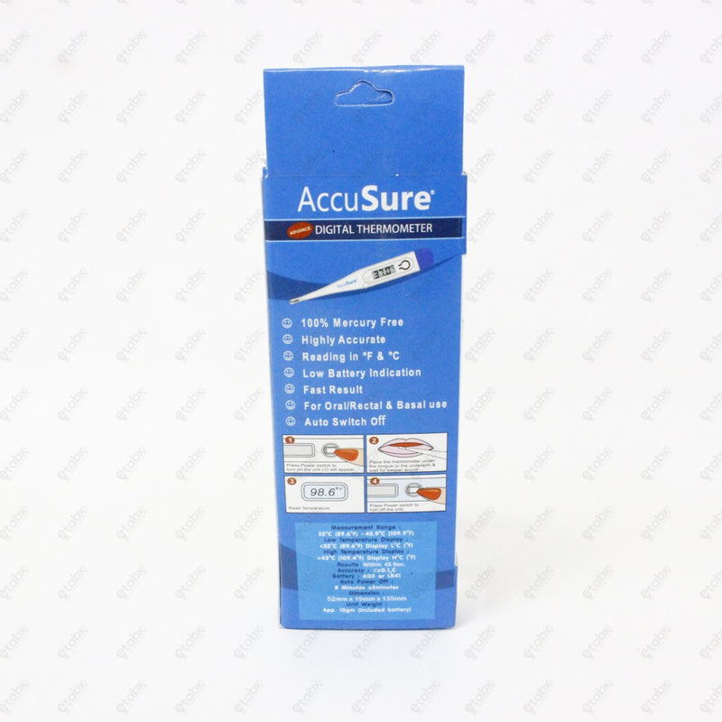 AccuSure Digital Thermometer – Fast & Accurate Temperature Monitoring