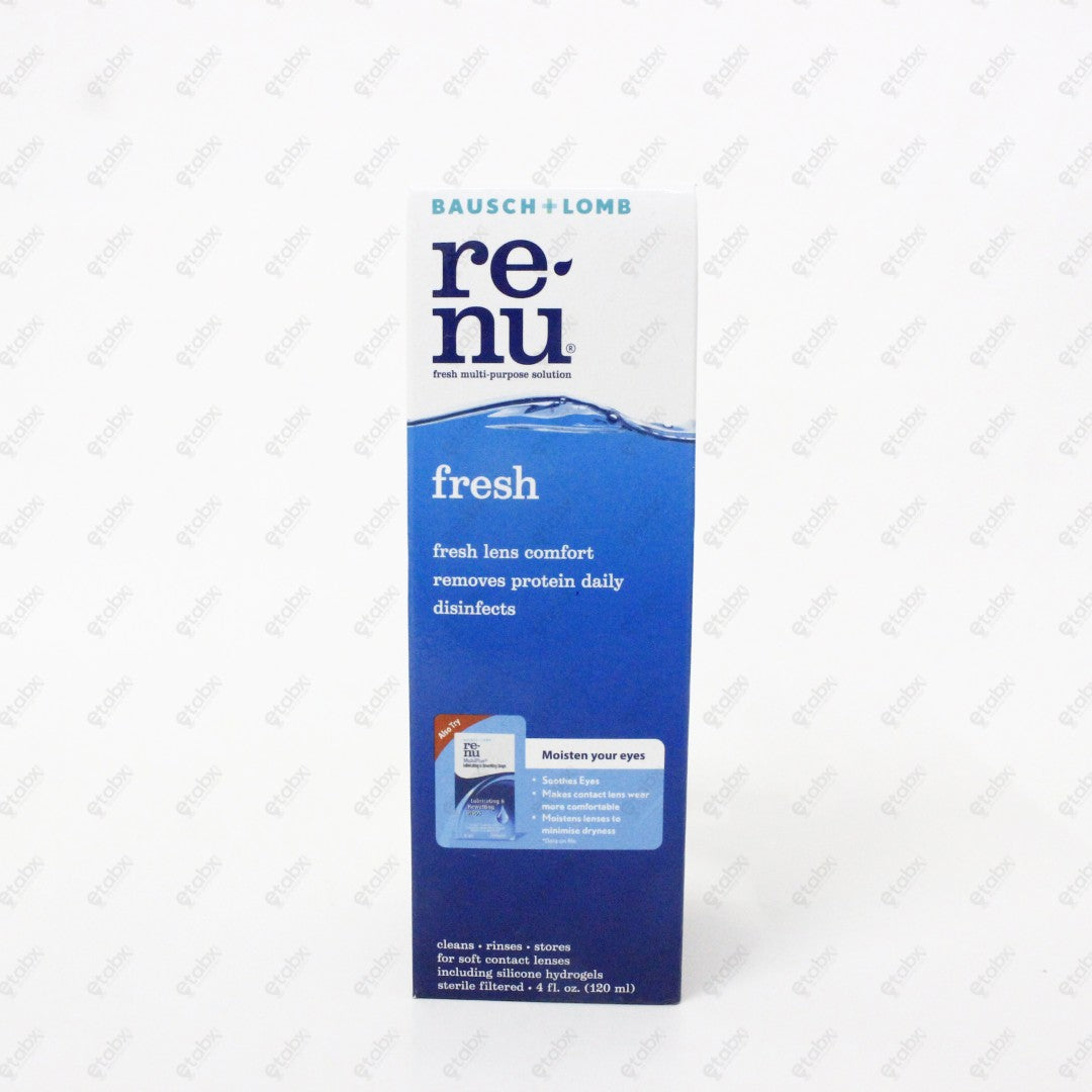 Renu Fresh Contact Lens Solution 120ml