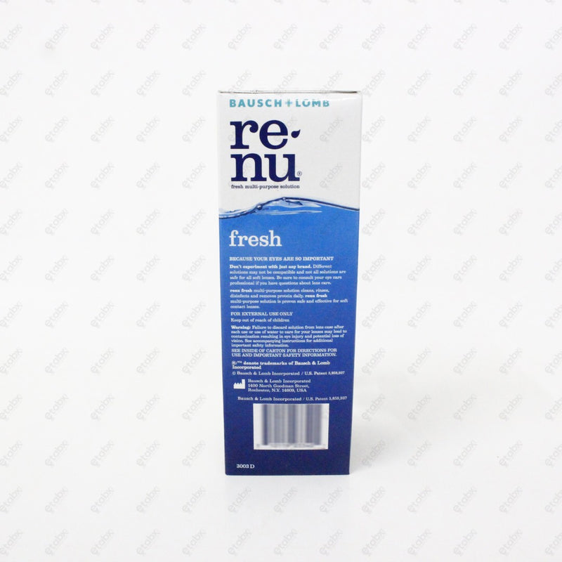 Renu Fresh Contact Lens Solution 120ml