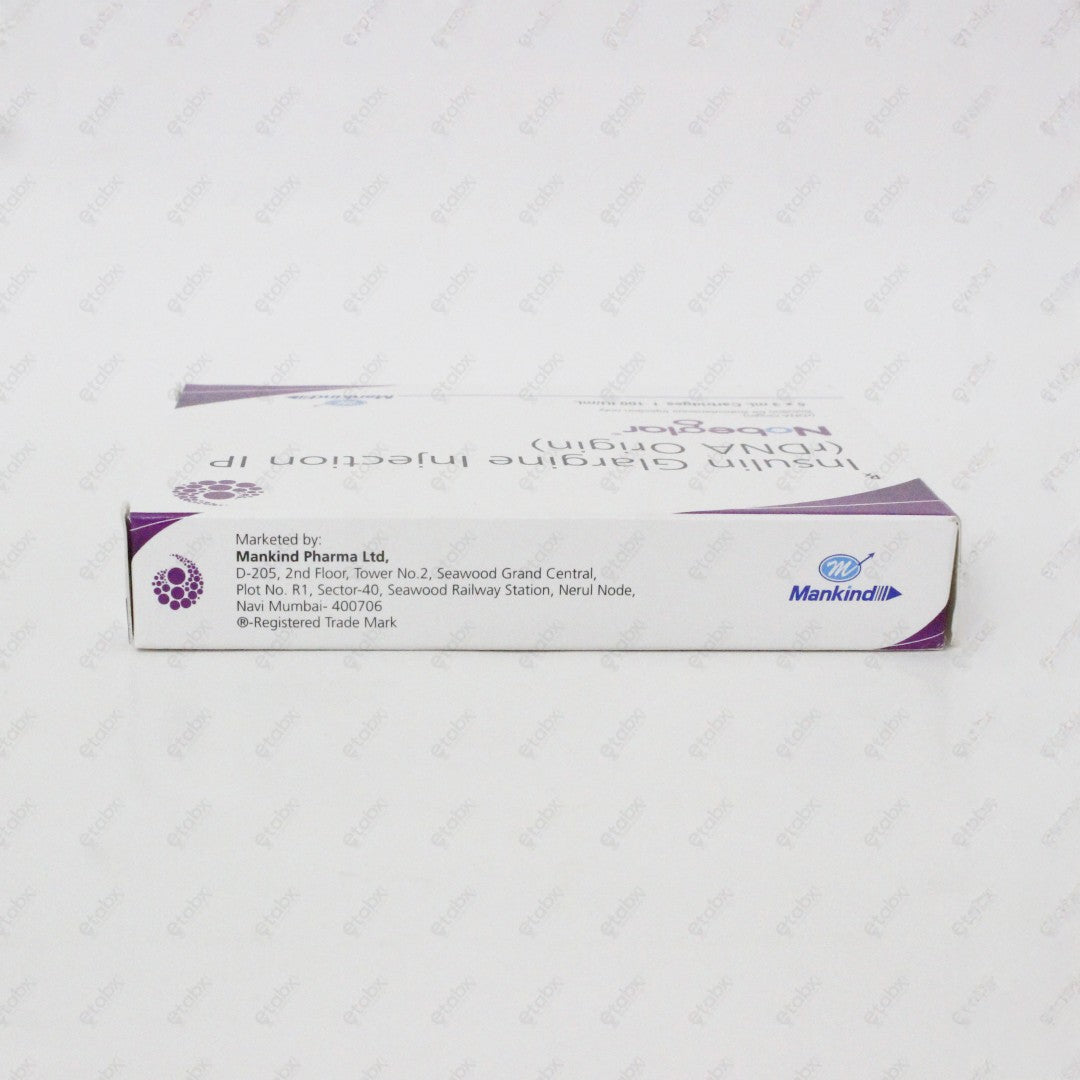 Nobeglar 100IU/ml Cartridge 3ml