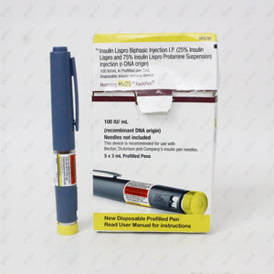 Humalog Mix 25 KwikPen – Premixed Insulin Injection Pen for Type 2 Diabetes