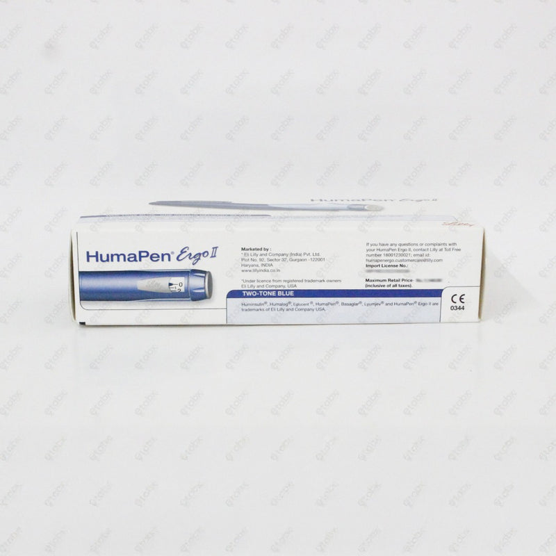 HumaPen Ergo 2 – Reusable Insulin Delivery Pen with Ergonomic Design