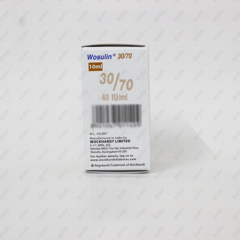 Wosulin R 40IU/ml 10ml – Regular Human Insulin for Blood Sugar Spikes
