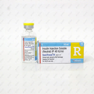 Insutrend R 40IU Injection – Regular Human Insulin for Fast Blood Sugar Control