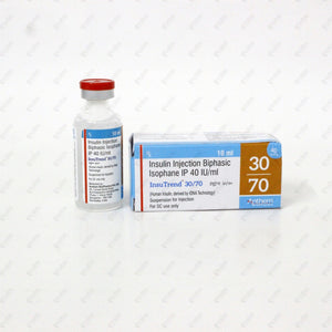 Insutrend 30/70 Injection 40IU – Biphasic Isophane Insulin for Diabetes Control