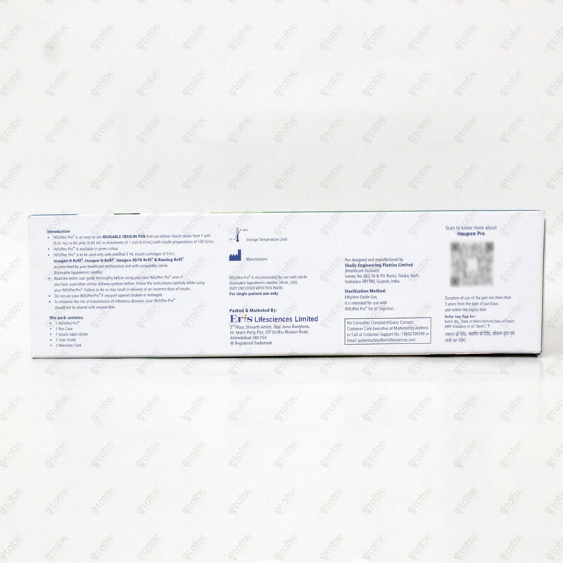 InsuPen Pro 1's – Reusable Insulin Pen for Accurate Dose Delivery