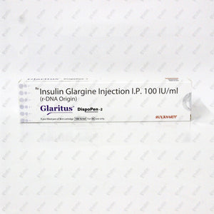 Glaritus 100IU/ml Dispopen – Pre-Filled Pen for Basal Insulin Therapy