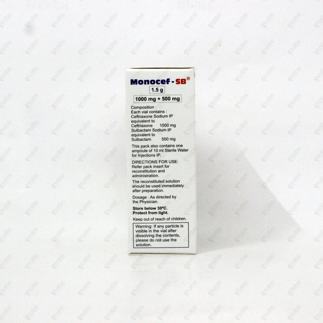 Monocef SB 1gm Injection