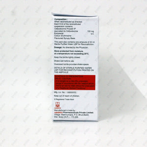 Monocef O Oral Suspension 100mg/5ml 30ml