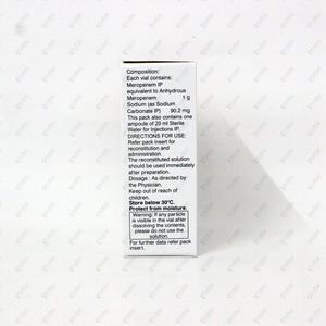 Mero Injection 1gm
