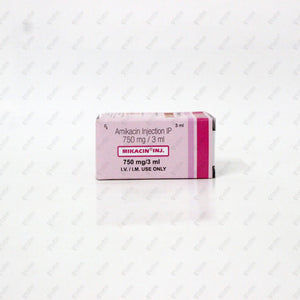 Mikacin 750mg Injection (Amikacin)
