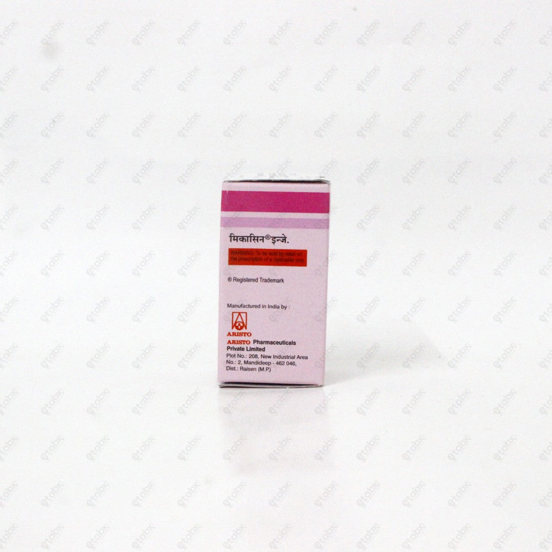 Mikacin 750mg Injection (Amikacin)