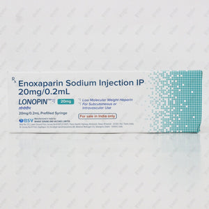 Lonopin 20mg PFS Injection 1's
