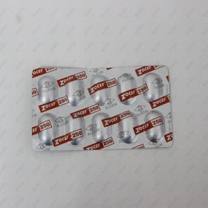 Zocef Tablets 250mg (10 tablets)