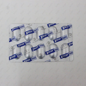 Zocef Tablets 500mg (10 tablets)
