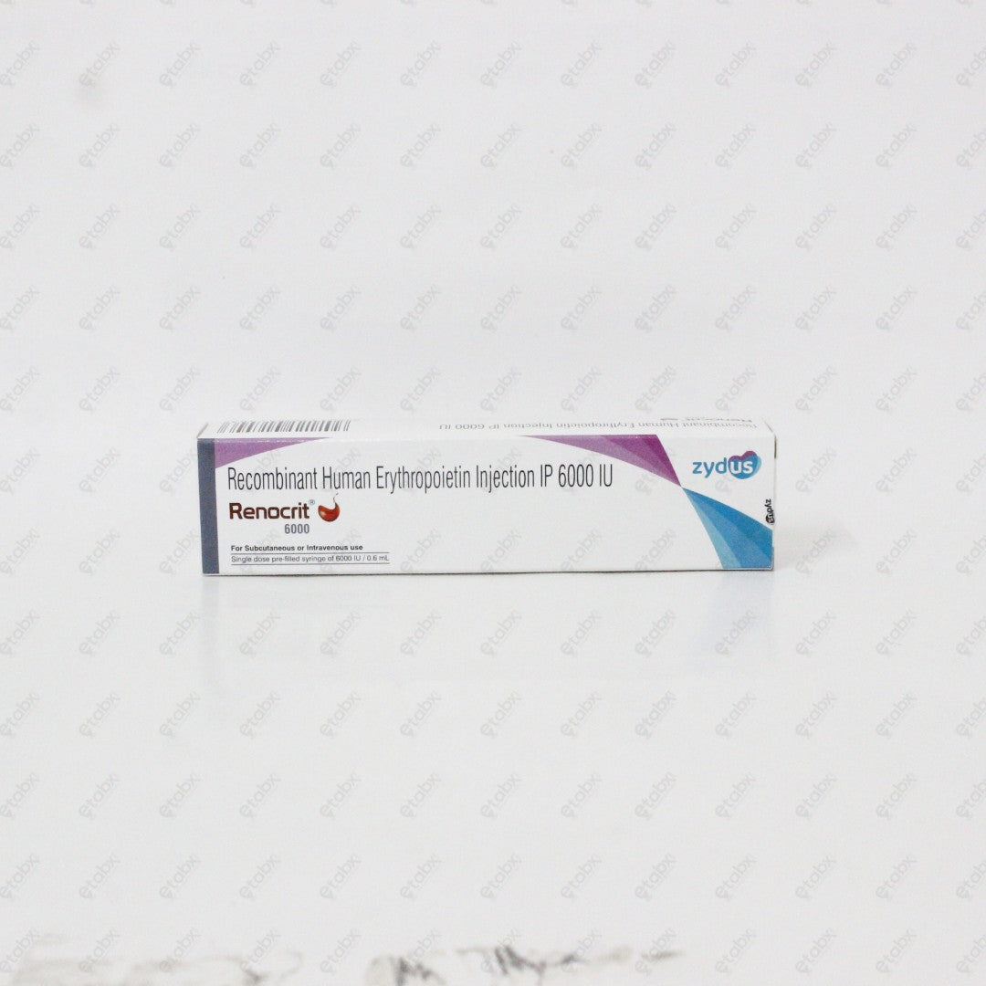 Renocrit 6000 IU PFS 0.6ml Injection