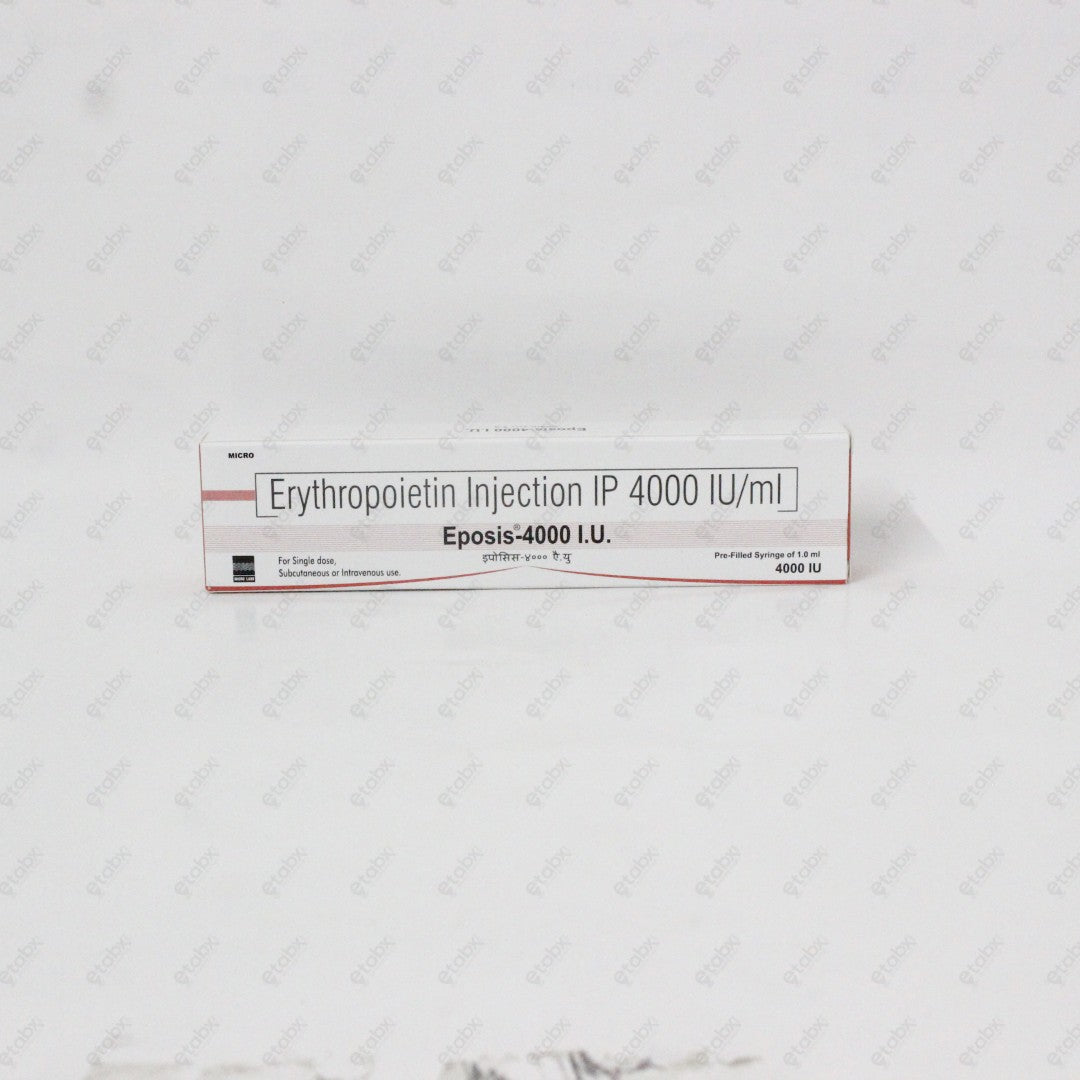 Eposis 4000 IU FPS Injection 1's