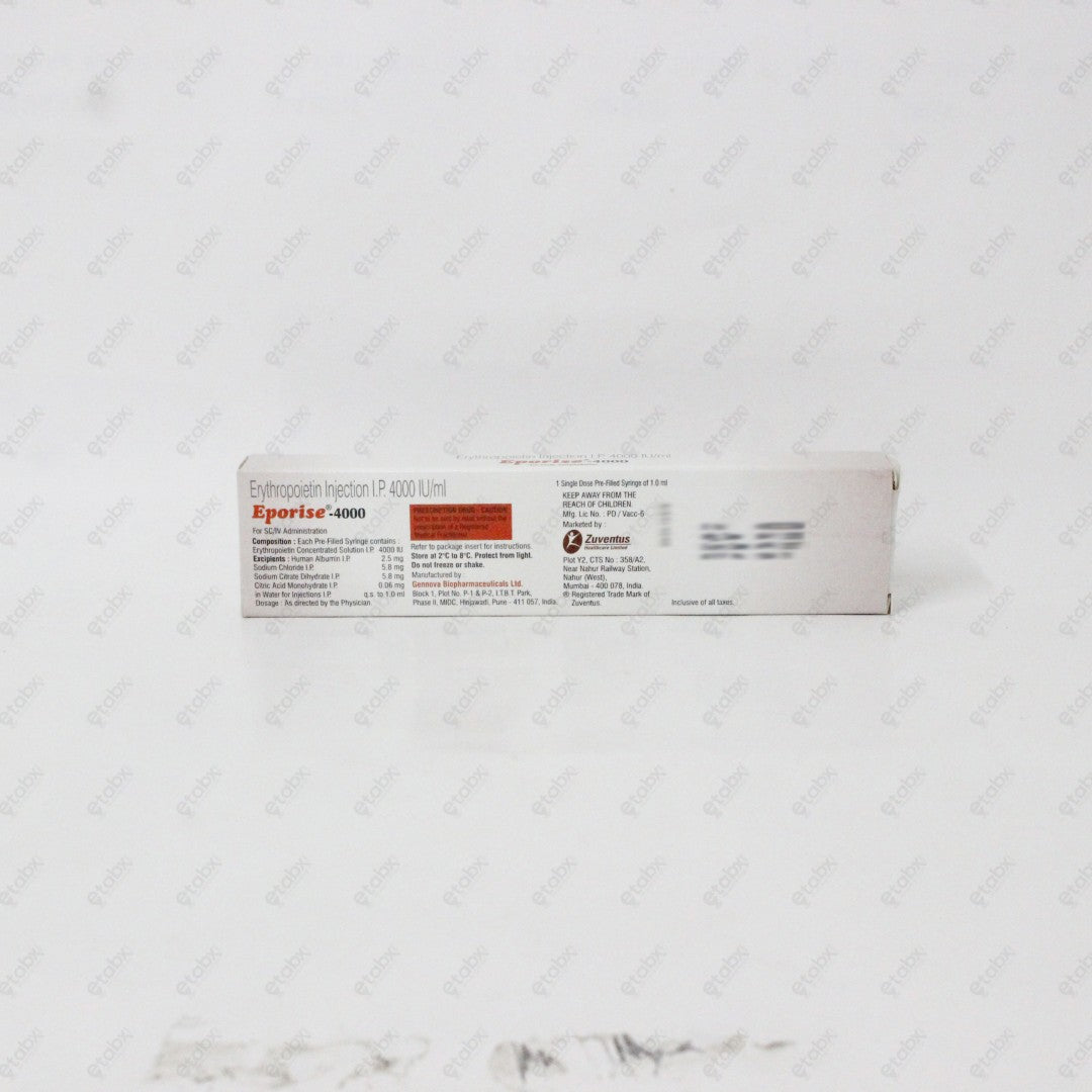 Eporise Injection 4000IU