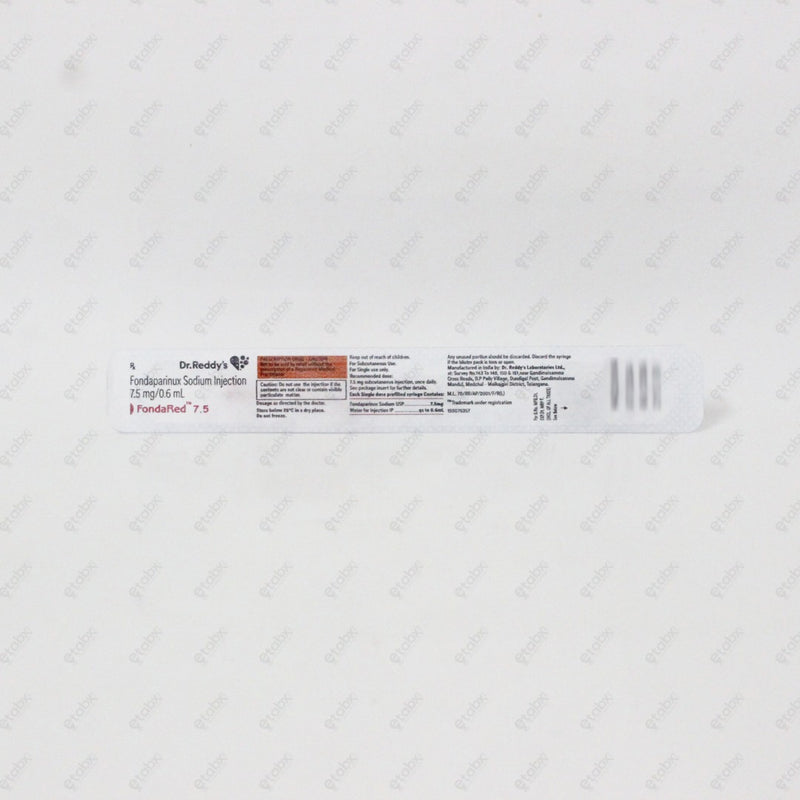 Fondared 7.5mg/0.6ml Injection