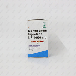 Merotrol 1gm IV Injection