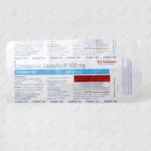 Psorid 100mg Capsule 5's