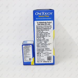 One Touch VerioFlex System Glucometer 1's