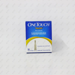 One Touch Verio Test Strips 10's