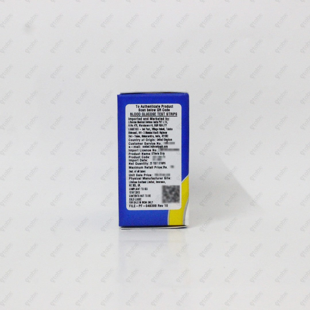 One Touch Verio Test Strips 25's