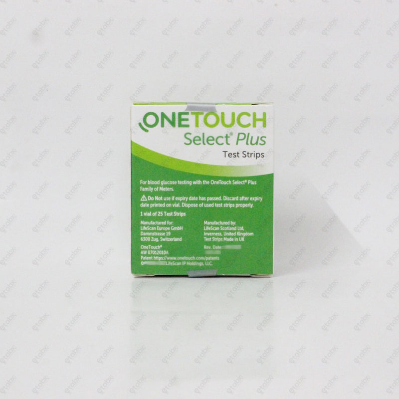 One Touch Select Test Strips 25's