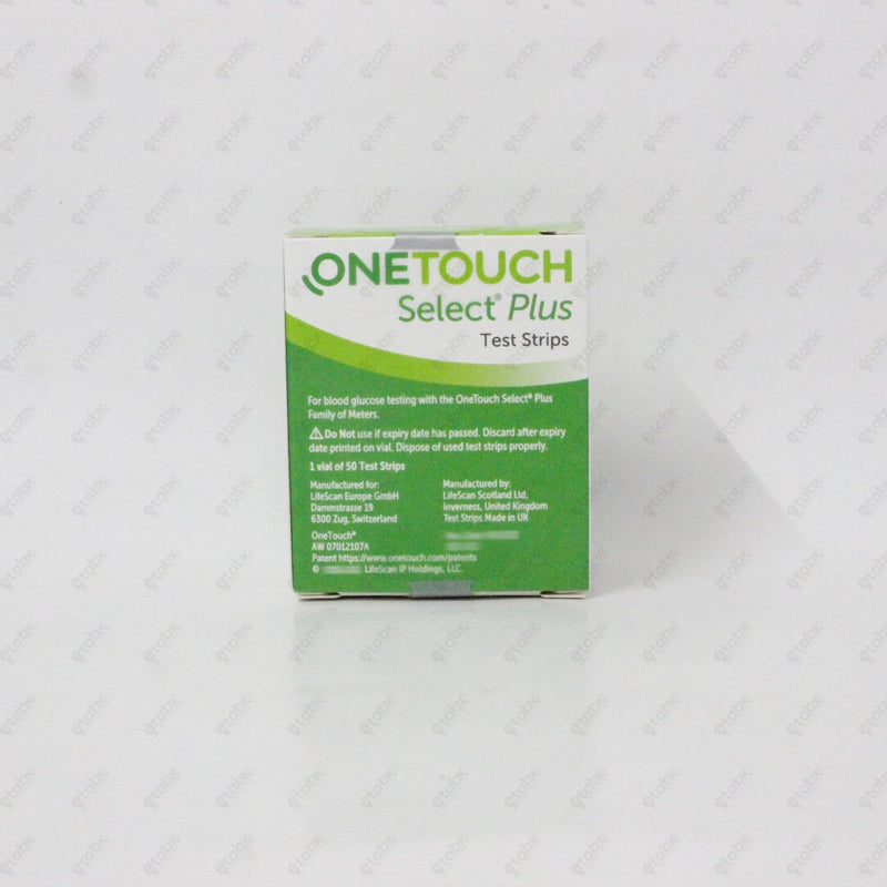 One Touch Select Plus Test Strips 50's