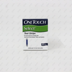 One Touch Select Plus Test Strips 50's