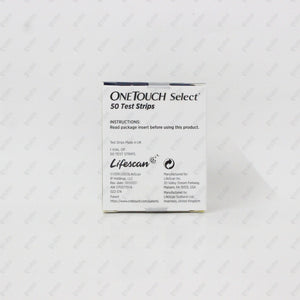One Touch Select Test Strips 50's