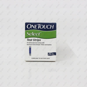 One Touch Select Test Strips 25's