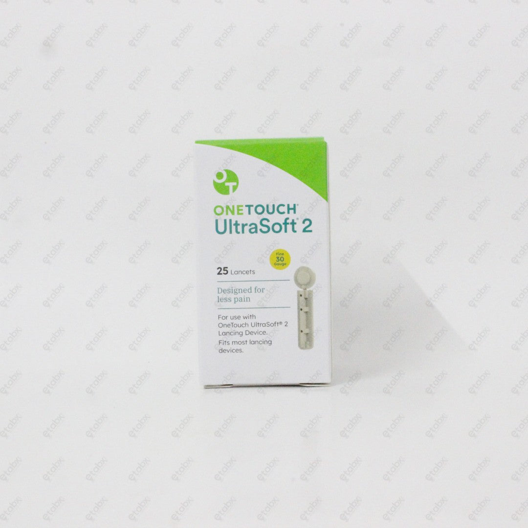One Touch Ultra Soft Lancets 25's