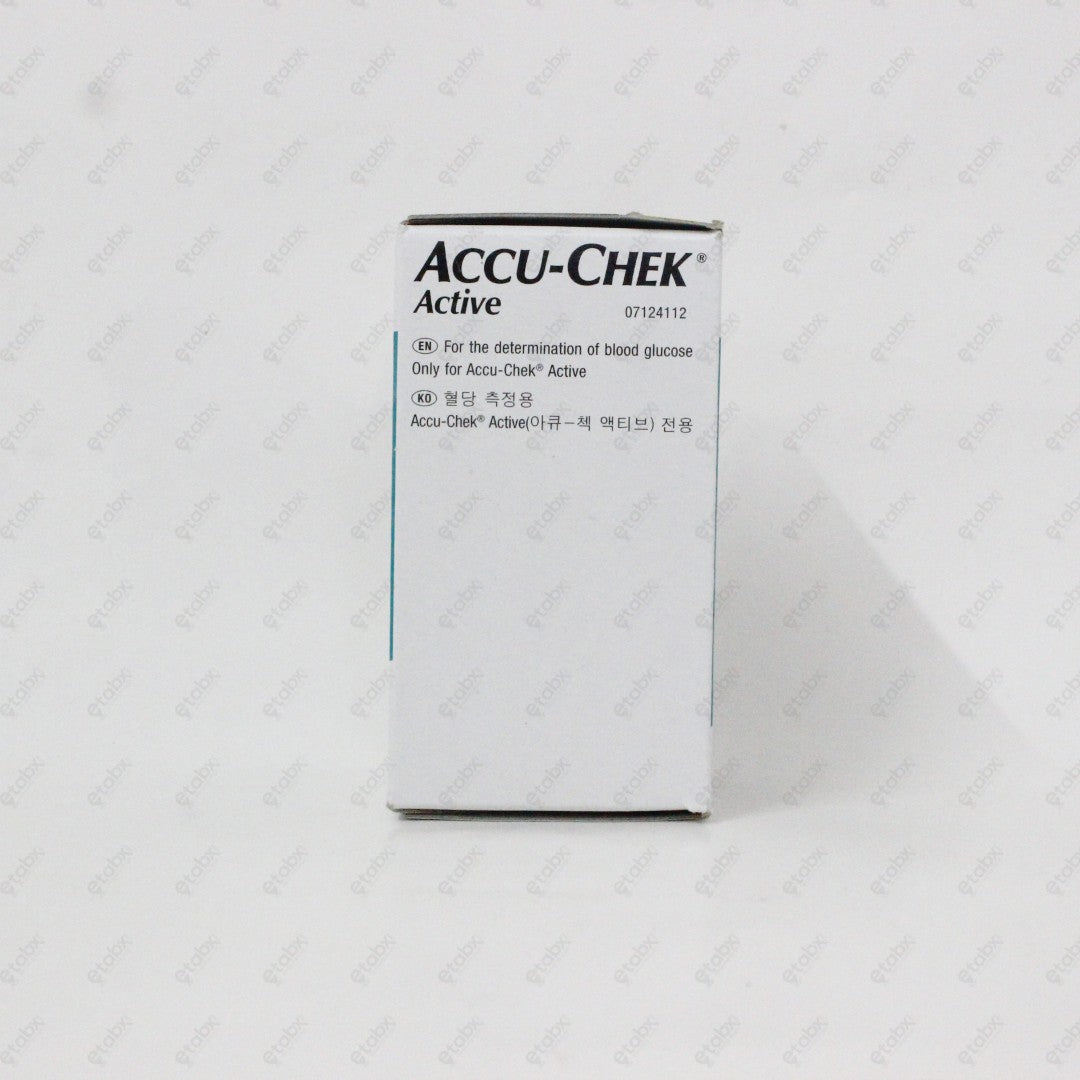 Accu Chek Active Test Strips 50's