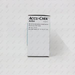 Accu Chek Active Test Strips 50's