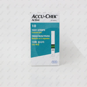 Accu Chek Active Test Strips 10's