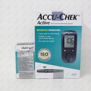 Accu Chek Active Blood Glucose Monitor Kit 1's