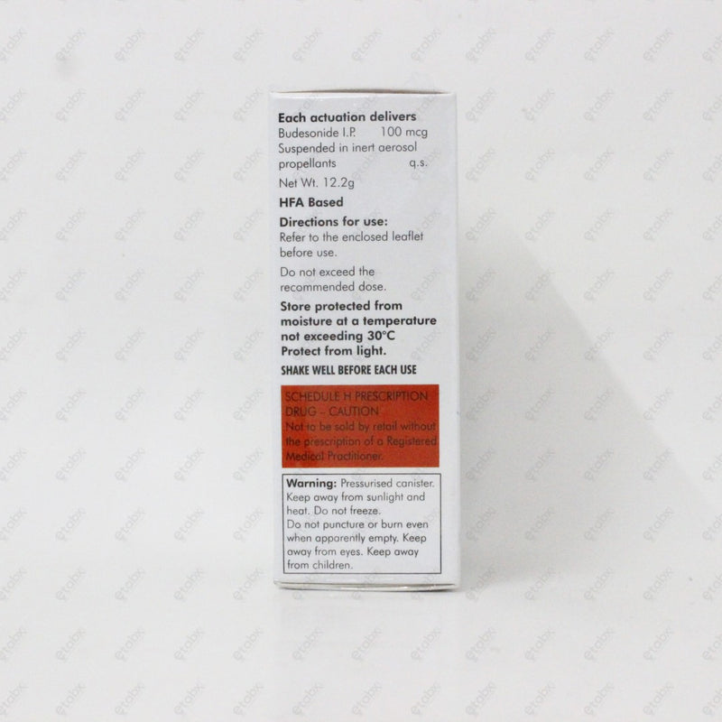 Budate 100 Inhaler Metered Dose Aerosol