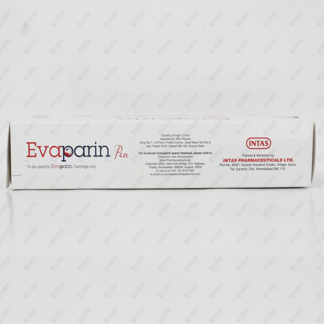 Evaparin Pen Prefilled Injection 1's