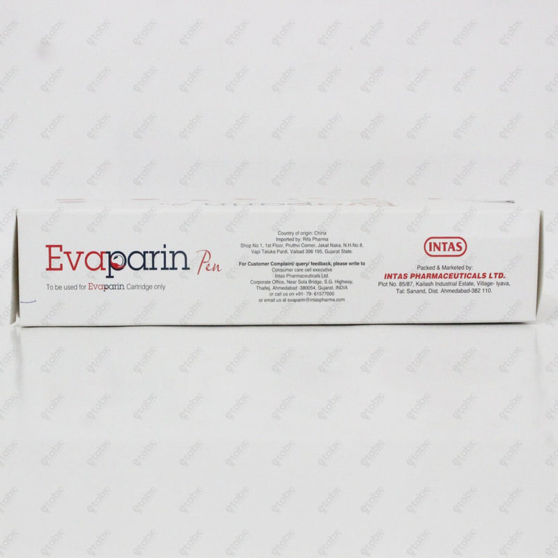 Evaparin Pen Prefilled Injection 1's