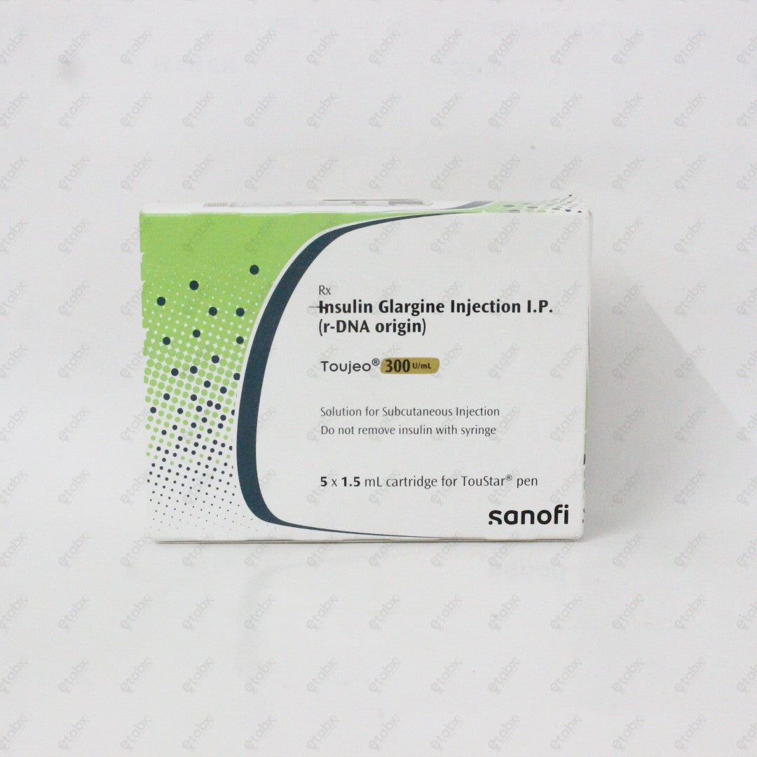 Toujeo Insulin Glargine Cartridge 3x1.5ml