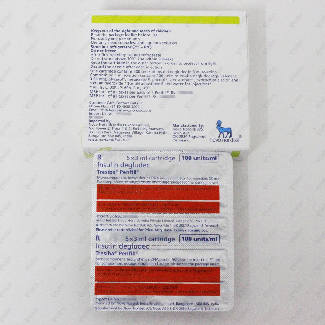 Tresiba Insulin Penfill 3ml
