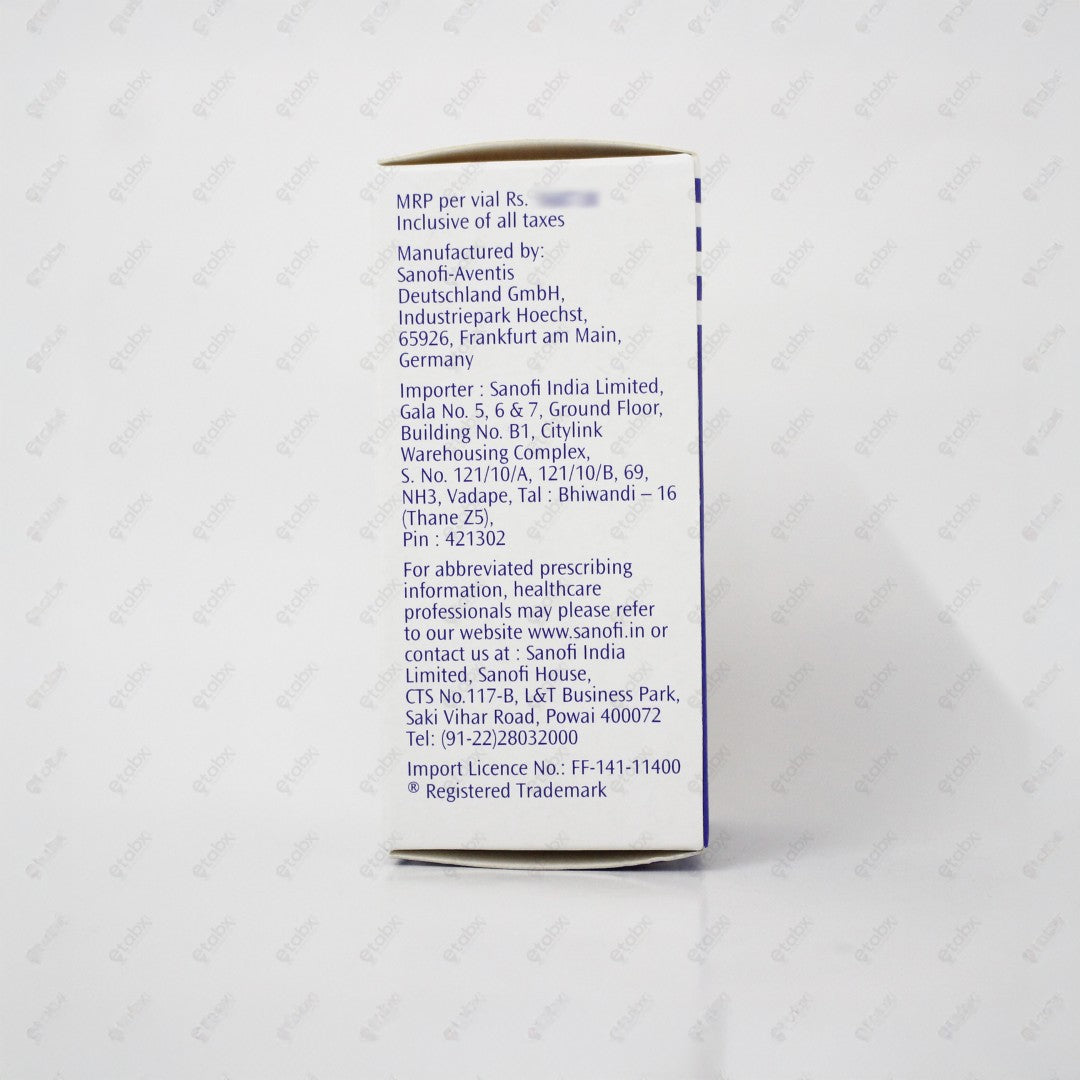 Apidra 100IU Vial 10ml Injection 1's